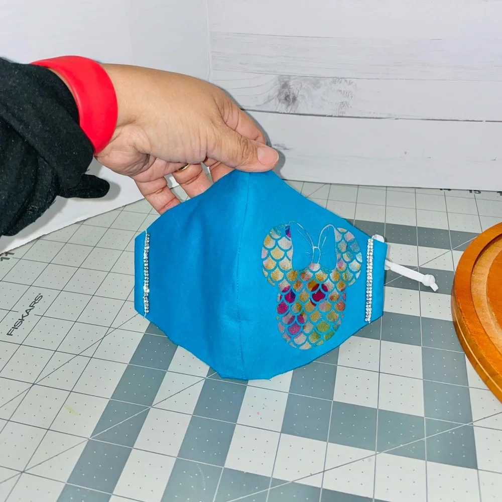 Disney Mickey mouse mermaid face mask